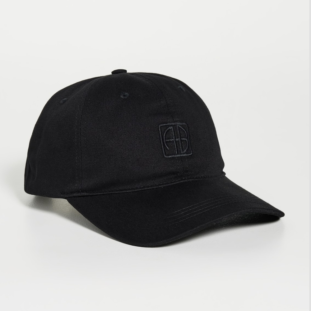 Black Logo Baseball Cap